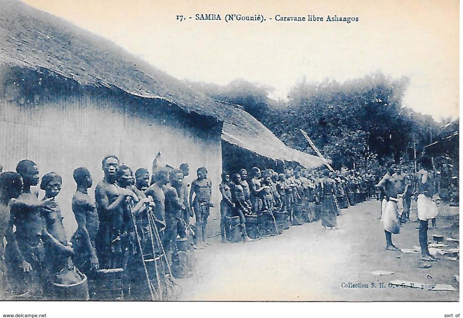 GABON - SAMBA - N'GOUNIE - ASHANGOS  --  S1027 - Gabon