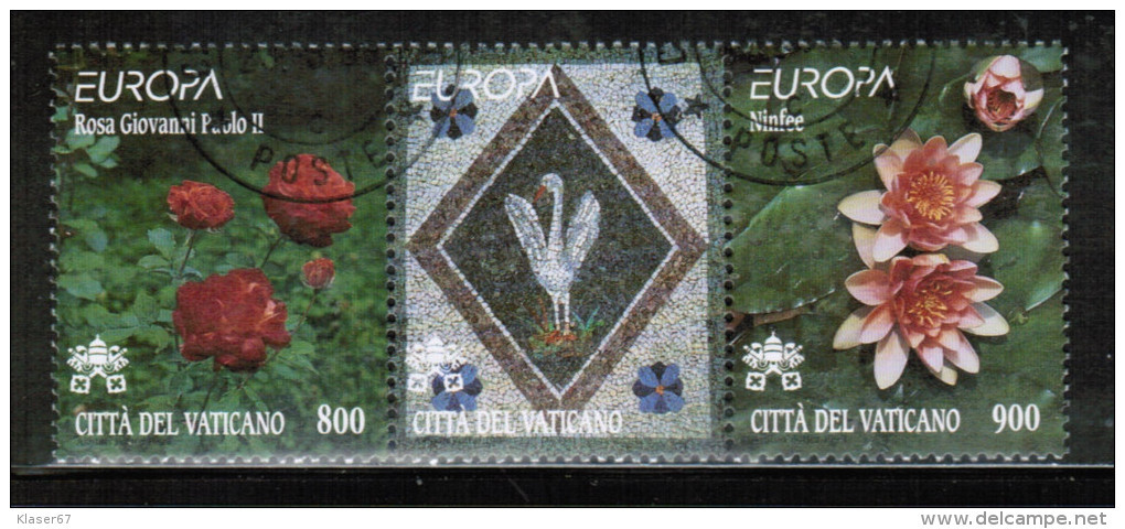 CEPT 1999 VA MI 1277-78 USED VATICAN - 1999