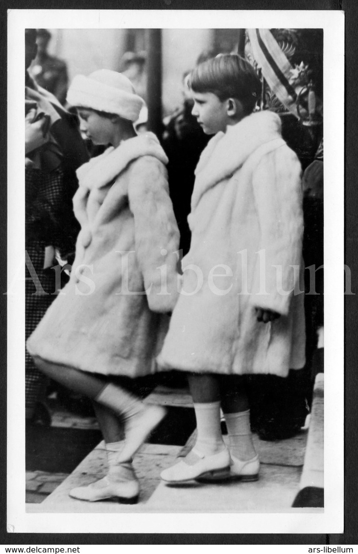 Postcard / ROYALTY / Belgium / Belgique / België / Princesse Josephine Charlotte / Prins Boudewijn / Prince Baudouin - Personnages Célèbres