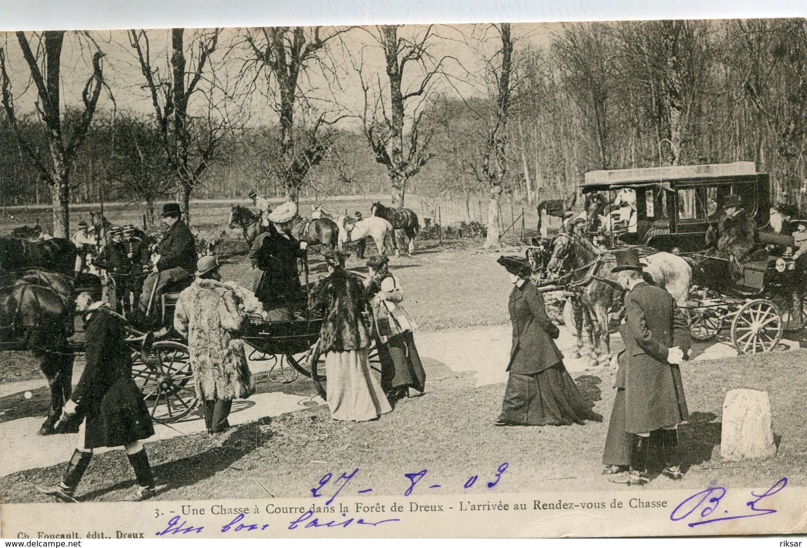 CHASSE A COURRE(VENERIE) DREUX - Chasse