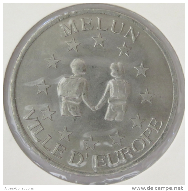 MELUN - EU0020.1 - 2 EURO DES VILLES - Réf: T516 - 1998 - Euro Delle Città