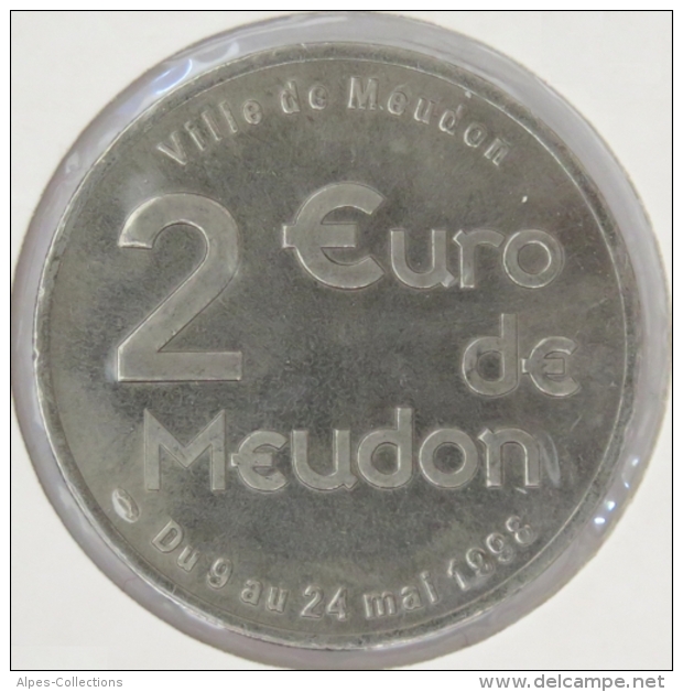 MEUDON - EU0020.1 - 2 EURO DES VILLES - Réf: T524 - 1998 - Euro Van De Steden