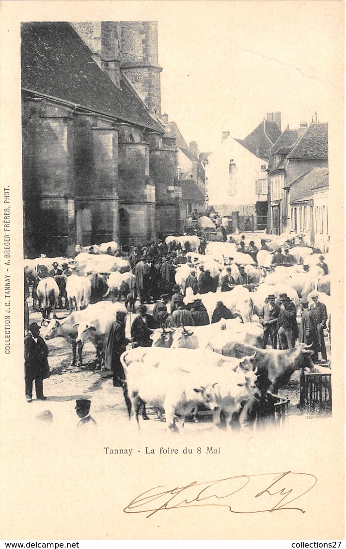 58-TANNAY- LA FOIRE DU 8 MAI - Tannay