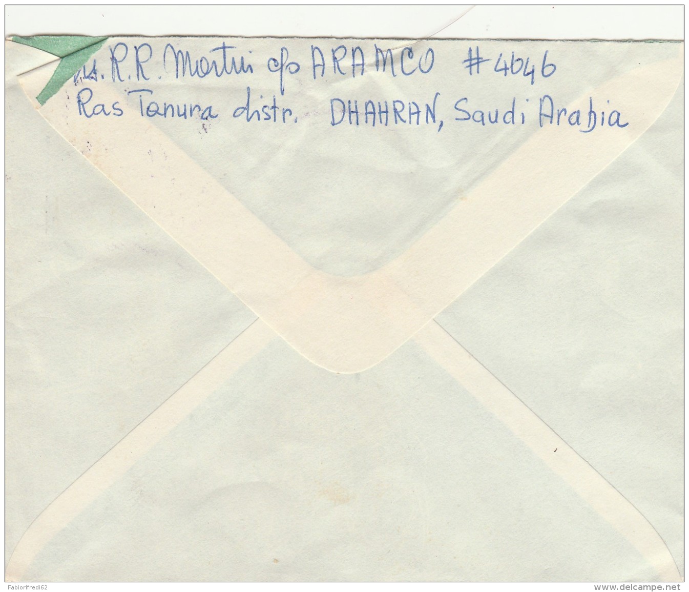 LETTERA DA ARABIA SAUDITA PER ITALIA - VENEZIA (Z1581 - Arabia Saudita