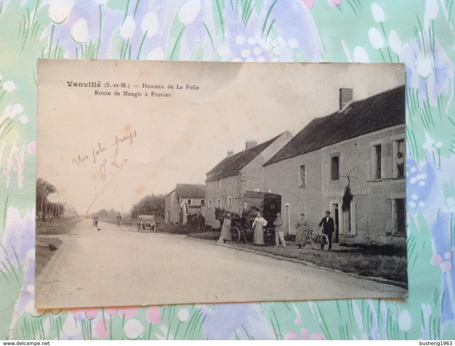 77 CPA Vanvillé Commerce Hameau De La Foire Route De Nangis à Provins édit.CI.S.L.Simonet  Voir Images - Other & Unclassified