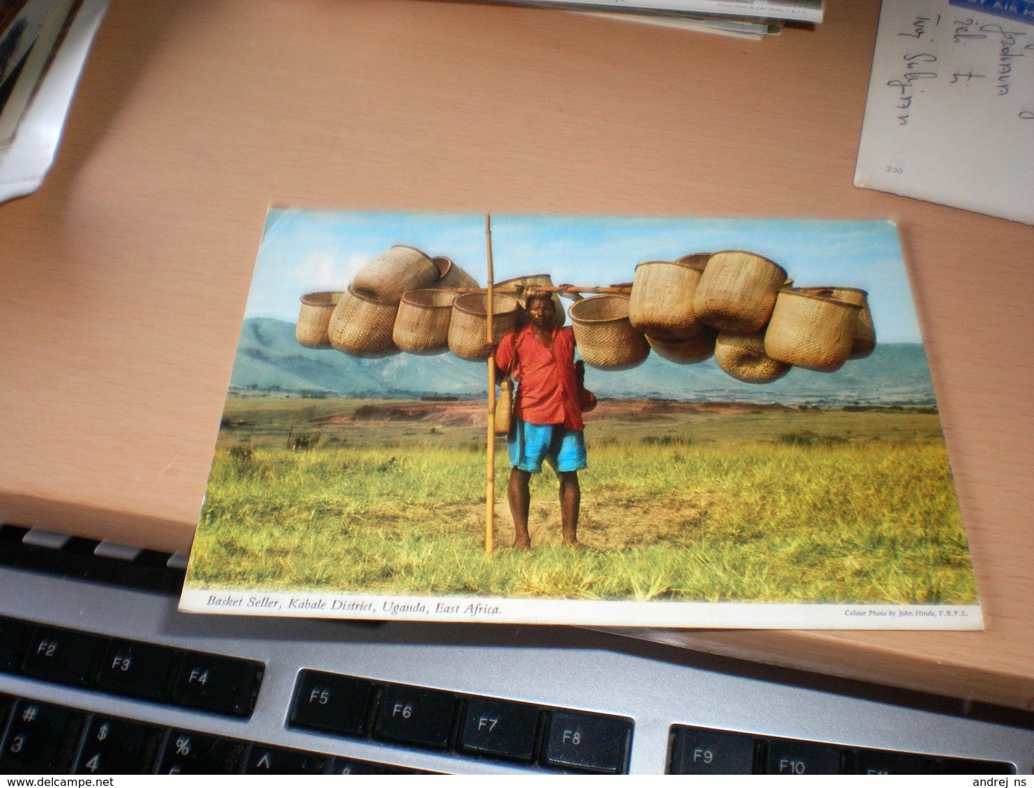 Basket Seller Kabale District Uganda  Kenya Air Mail - Uganda