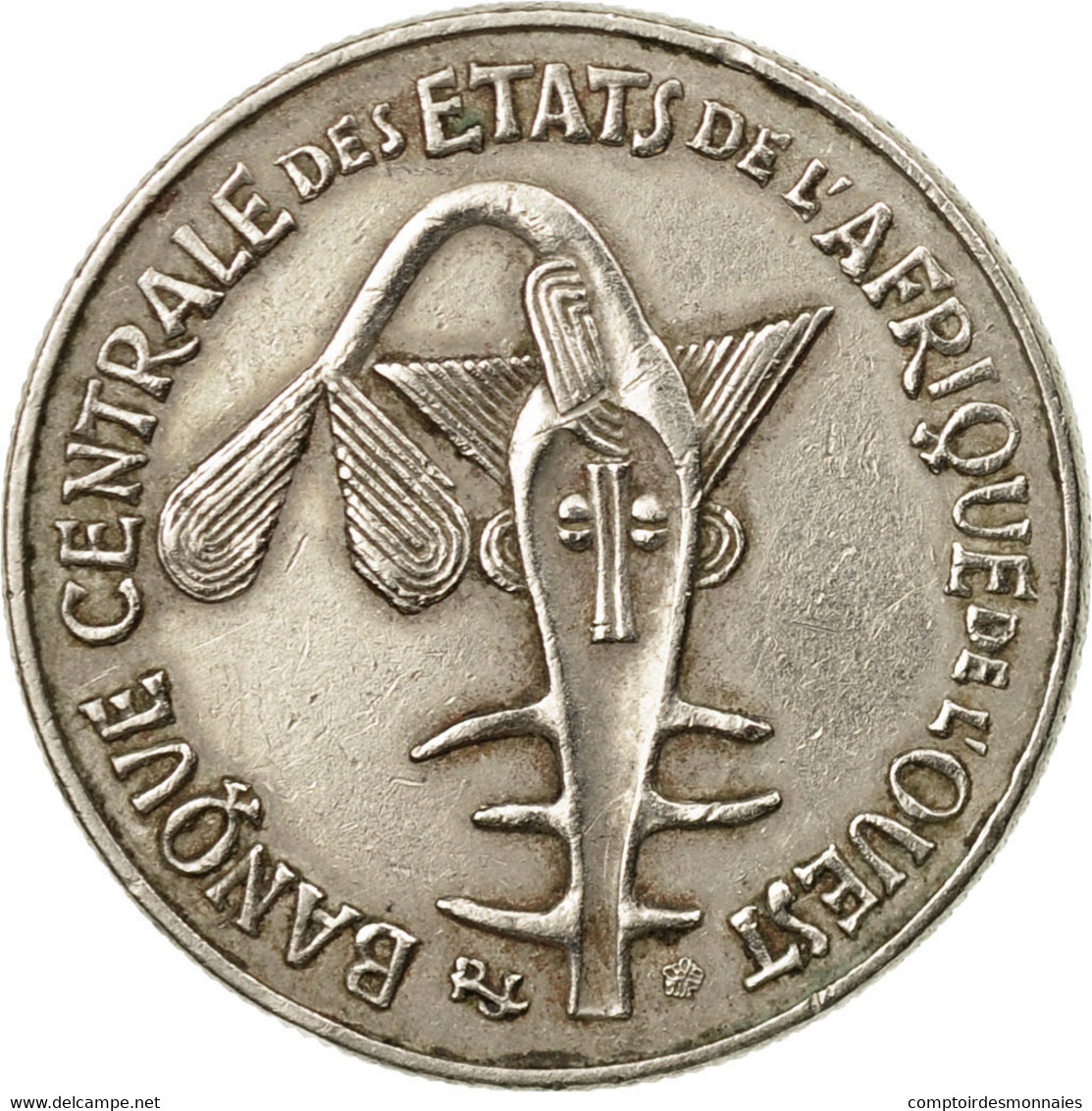 Monnaie, West African States, 50 Francs, 1982, Paris, TTB, Copper-nickel, KM:6 - Costa De Marfil