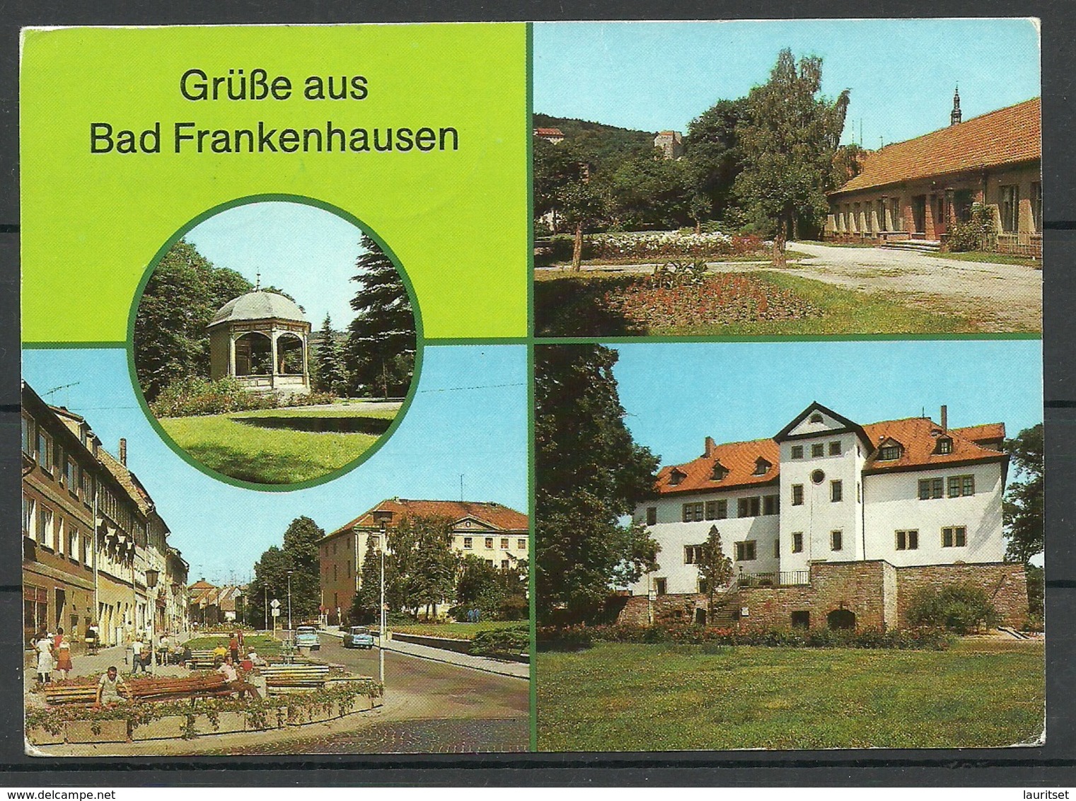 Deutschland BAD FRANKENHAUSEN Kr. Artern Gesendet 1990 Mit 3 Briefmarken - Bad Frankenhausen