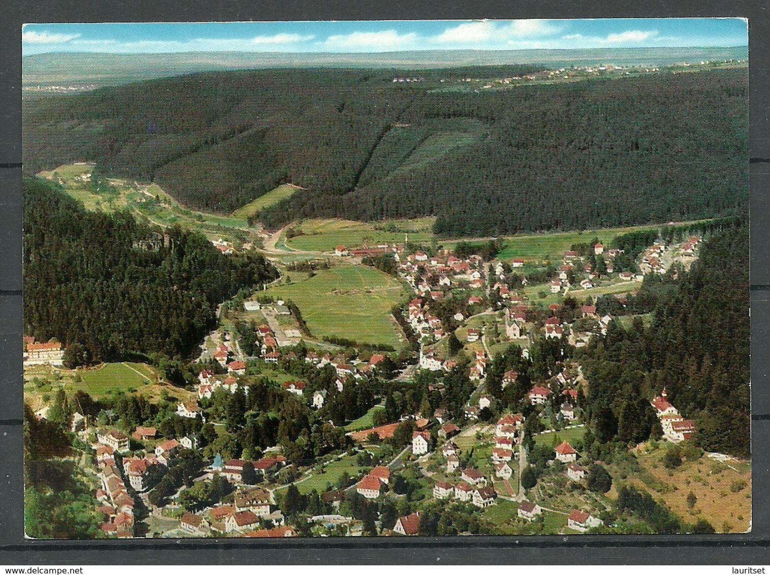 Deutschland Ansichtskarte BAD HERRENALB Heimatklimatischer Kurort Gesendet Mit Briefmarke - Bad Herrenalb