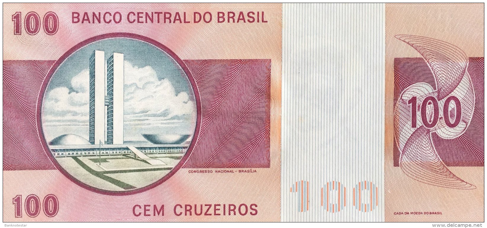 Brazil 100 Cruzeiros, P-195Ab (1981) - UNC - Brasilien