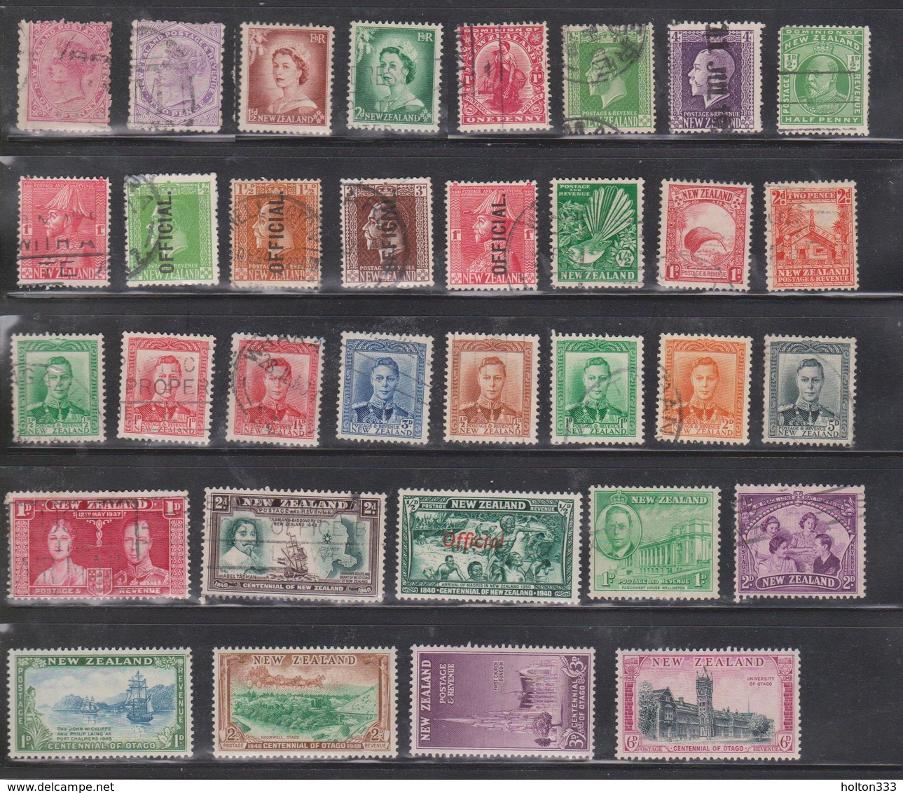 NEW ZEALAND Scott # Various Used - Some Minor Faults - Used Stamps