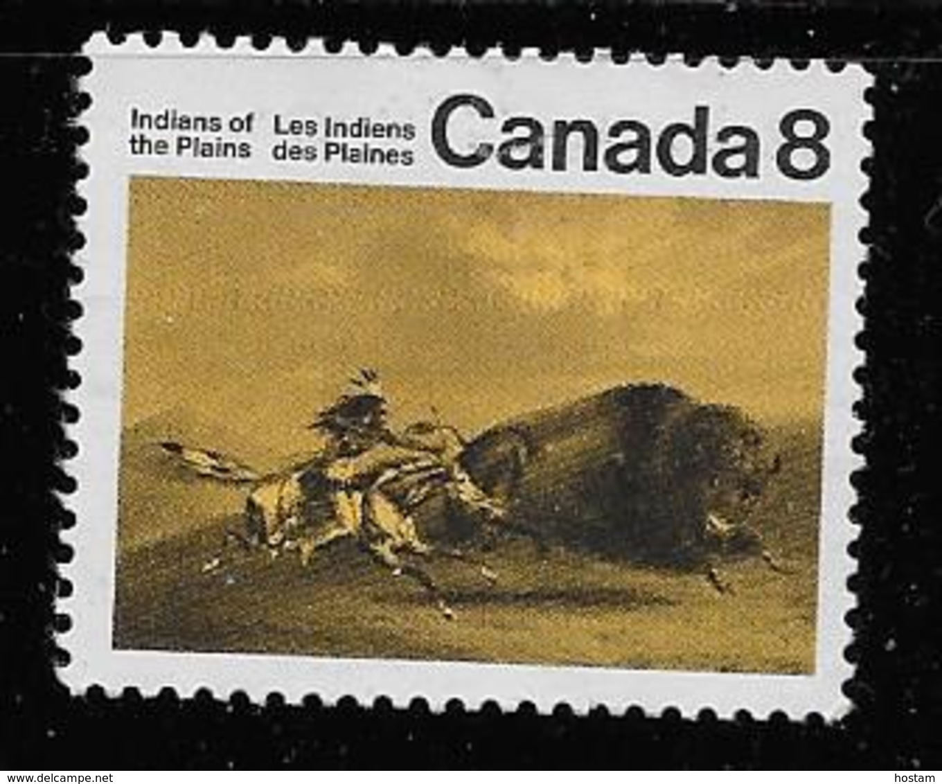 CANADA 1972,used  # 562i : SHORT "n' In Plains , PLAINS INDIANS - Oblitérés