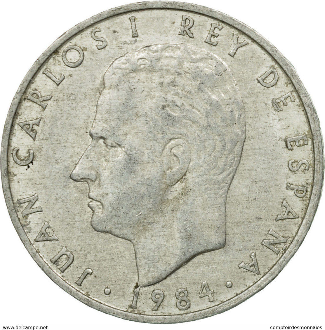 Monnaie, Espagne, Juan Carlos I, 2 Pesetas, 1984, TB+, Aluminium, KM:822 - 2 Pesetas