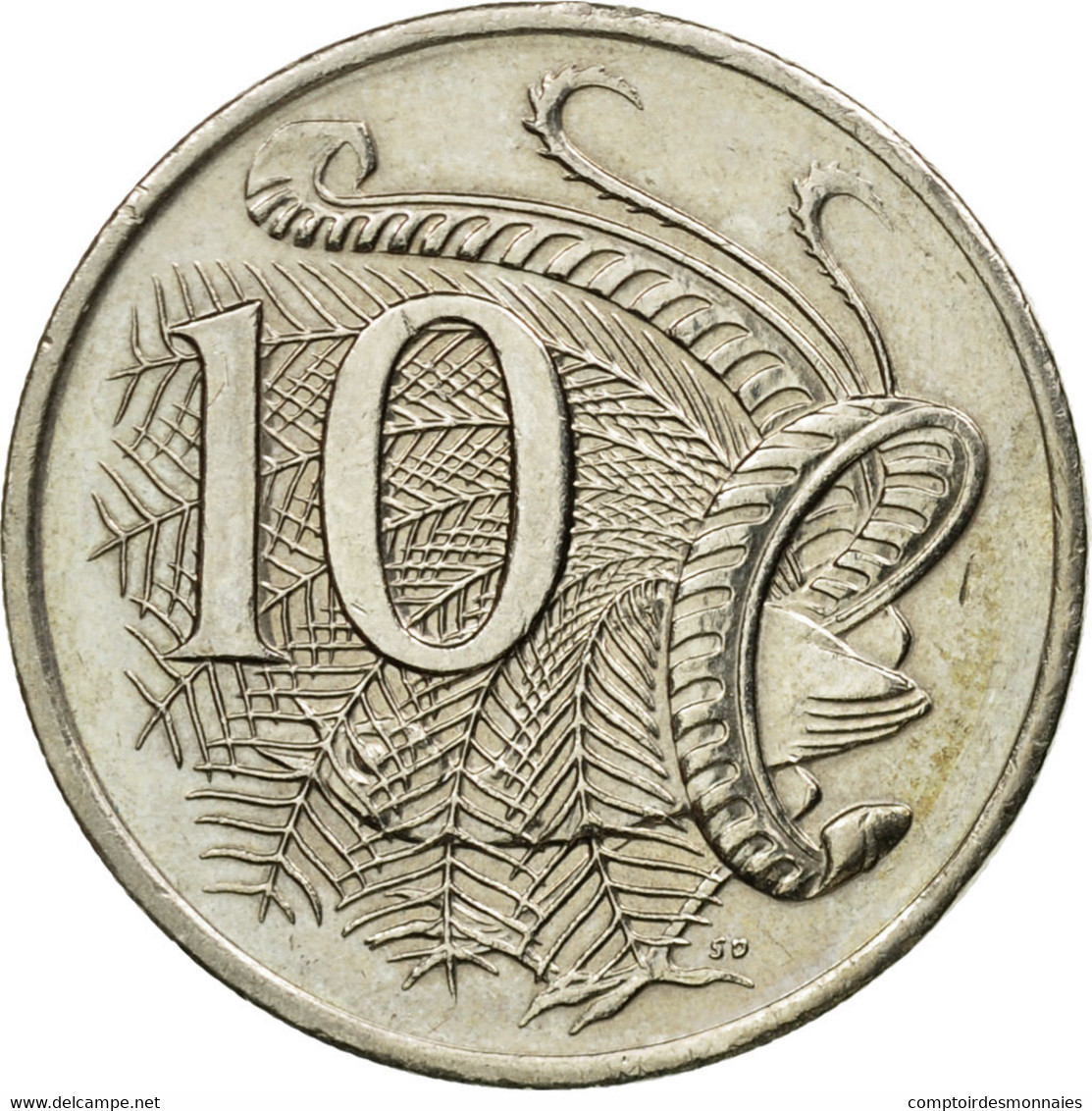 Monnaie, Australie, Elizabeth II, 10 Cents, 2007, TTB, Copper-nickel, KM:402 - 10 Cents