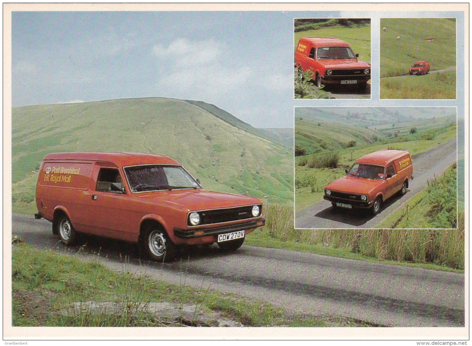 Royal Mail Van, Black Mountains, Wales - Unused - Other & Unclassified