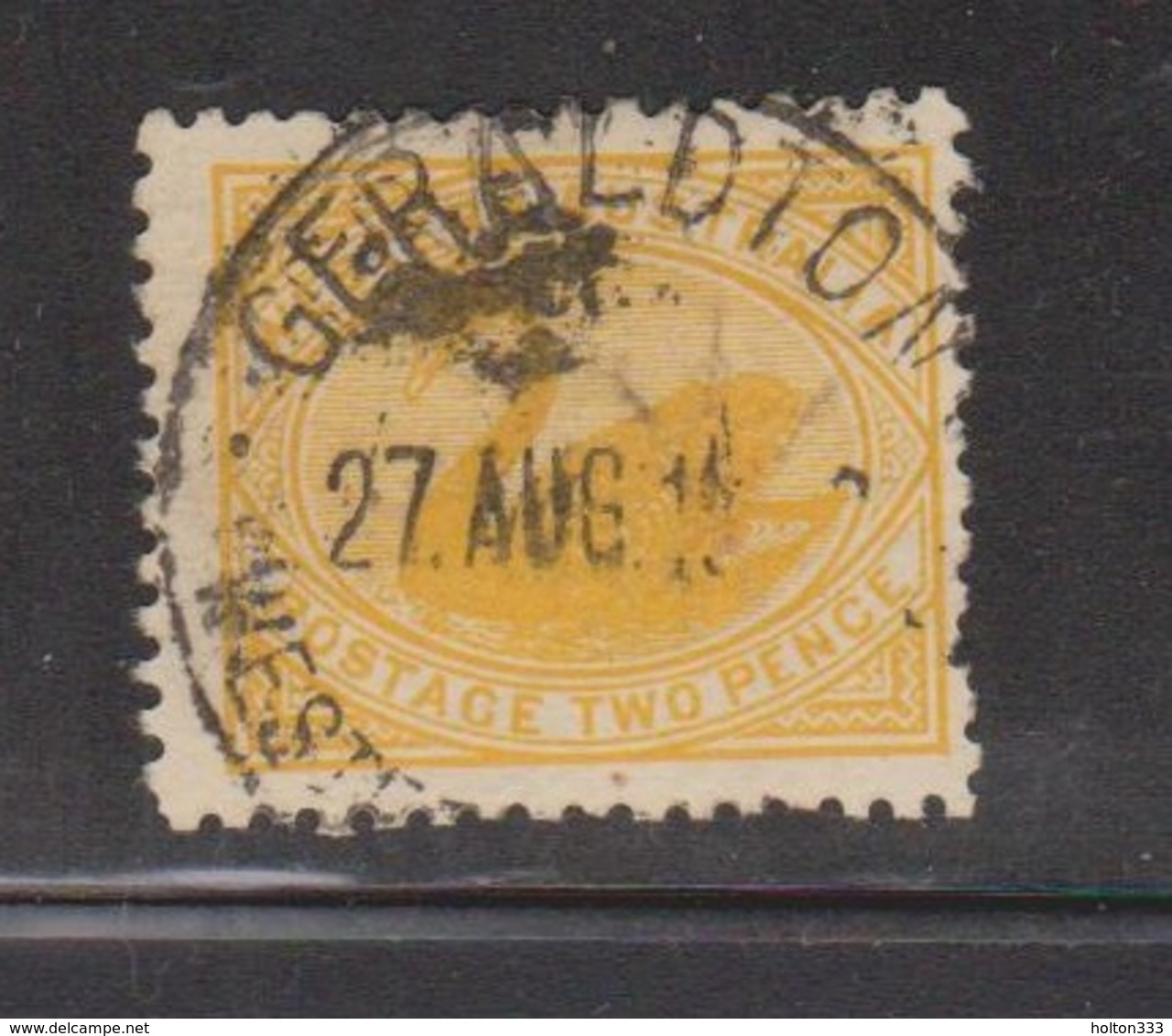 WESTERN AUSTRALIA Scott # 91 Used - Swan - Used Stamps