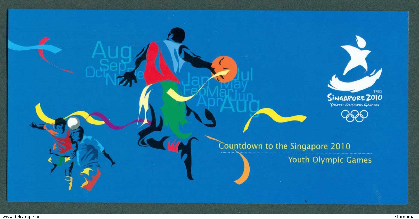 Singapore 2009 Countdown To Youth Olympic Games POP Lot42577 - Singapore (1959-...)