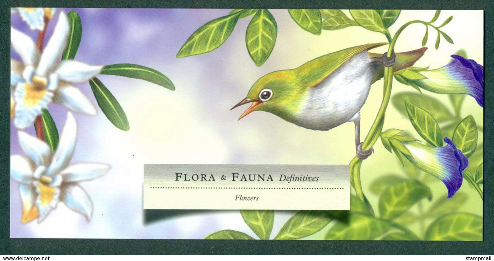 Singapore 2009 Flora & Fauna Definitives Flowers POP Lot42567 - Singapore (1959-...)