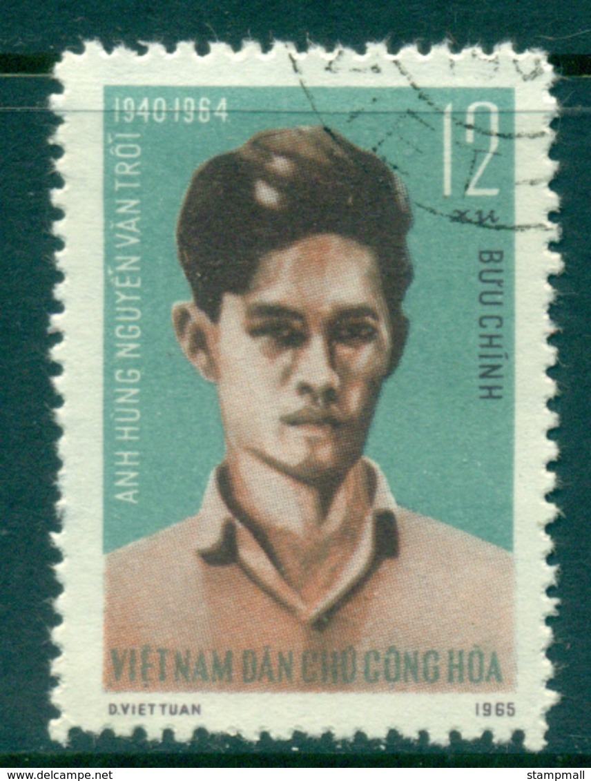 Vietnam North 1965 12xu Nguyen Van Troi (1/3) FU Lot33847 - Vietnam