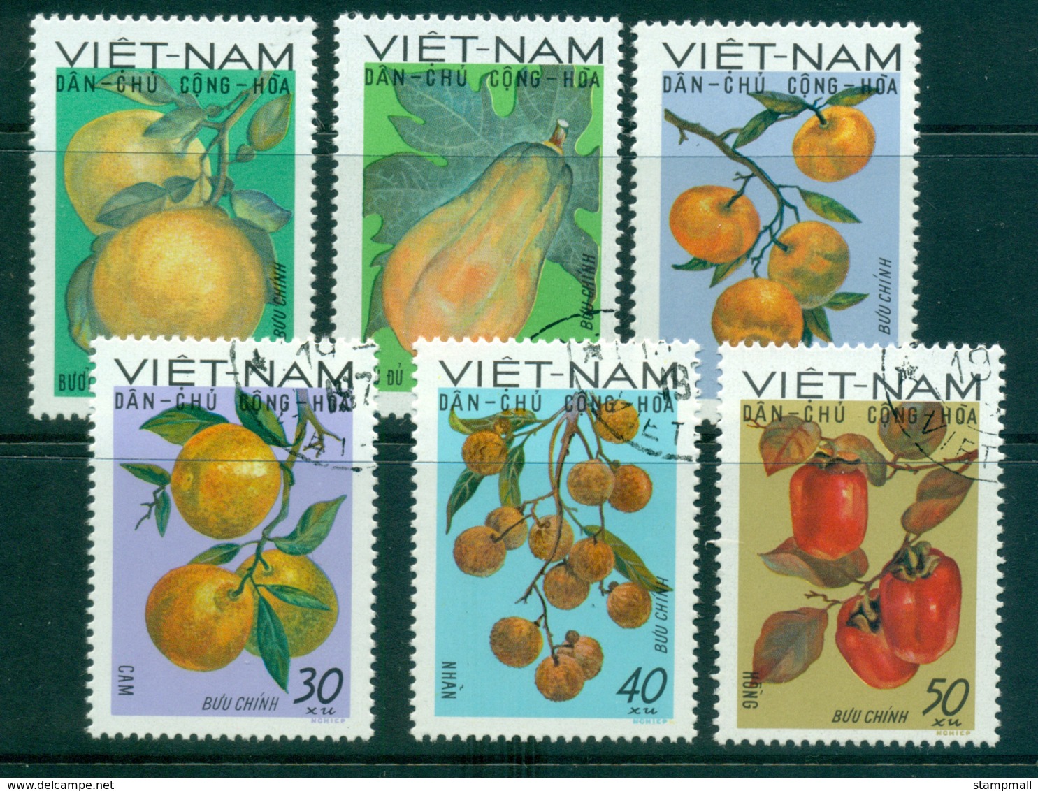 Vietnam North 1969 Fruits FU Lot33882 - Vietnam