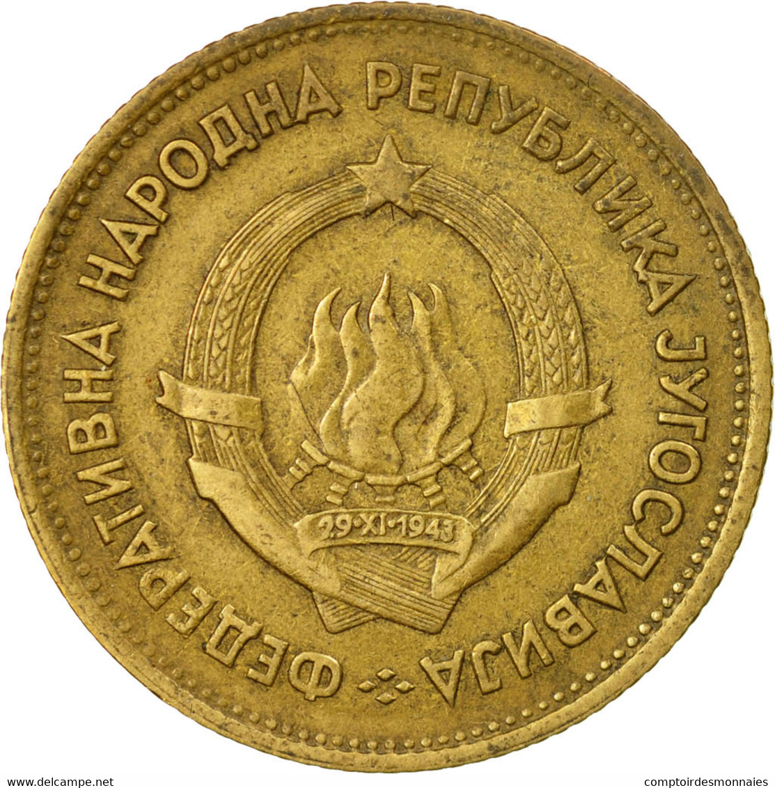 Monnaie, Yougoslavie, 20 Dinara, 1955, TB+, Aluminum-Bronze, KM:34 - Joegoslavië