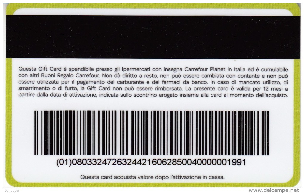 Gift Card Italy Carrefour - Gift Cards