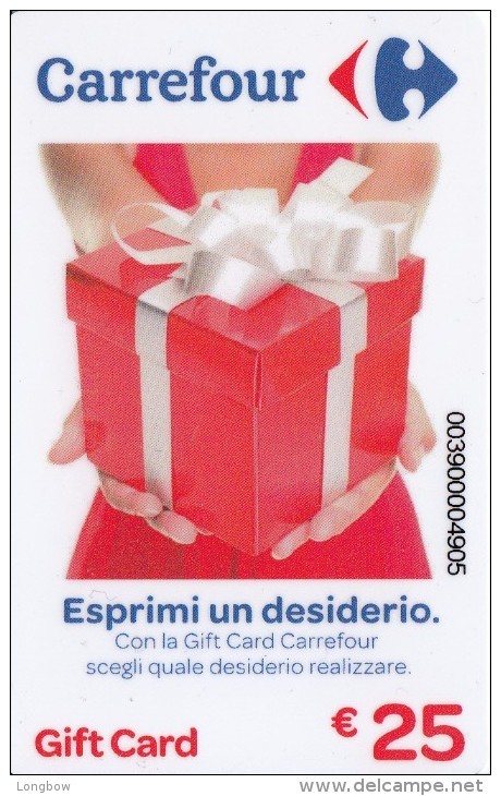 Gift Card Italy Carrefour Esprimi Un Desiderio - Gift Cards