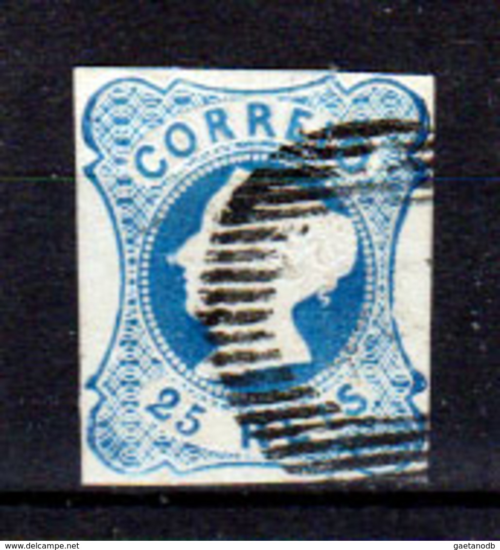 Portogallo-A-0002 - Emissione 1853 (o) Used - Senza Difetti Occulti. - Oblitérés