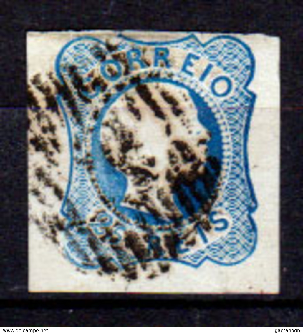 Portogallo-A-0007 - Emissione 1855 (o) Used - Senza Difetti Occulti. - Used Stamps