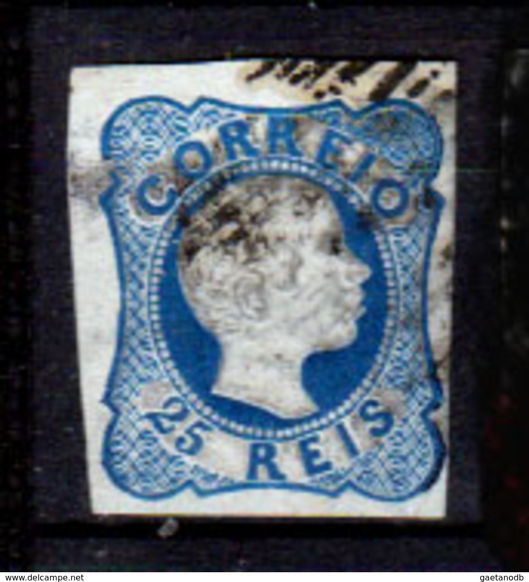 Portogallo-A-0008 - Emissione 1855 (o) Used - Senza Difetti Occulti. - Used Stamps