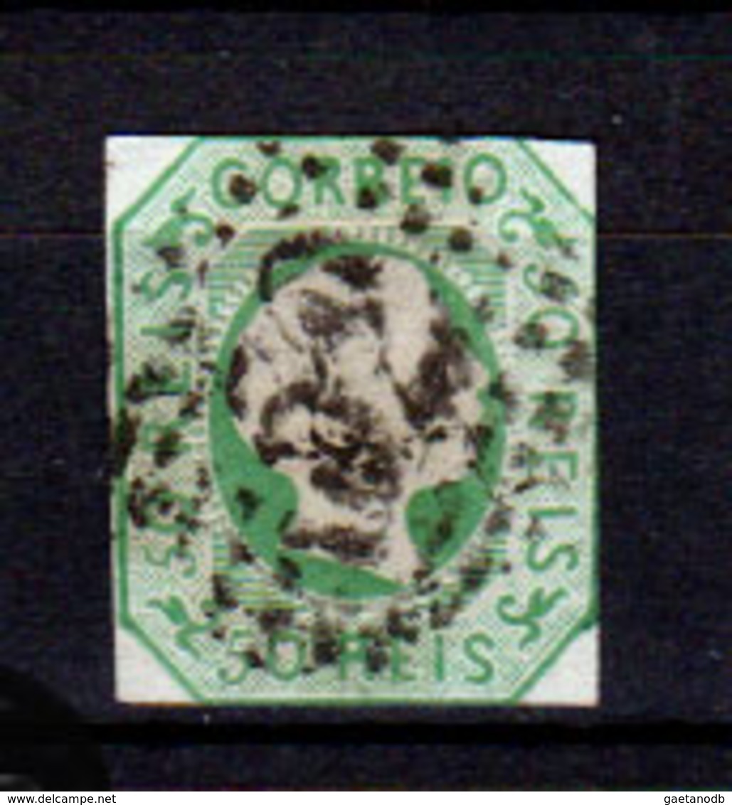 Portogallo-A-0011 - Emissione 1855 (o) Used - Senza Difetti Occulti. - Used Stamps