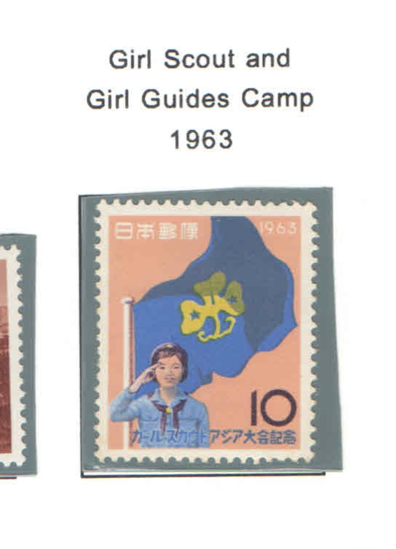 Giappone PO 1963 Scout Girl   Scott.794+See Scan On Scott.Page - Nuovi
