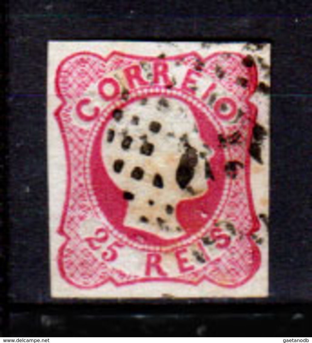 Portogallo-A-0015 - Emissione 1858 (o) Used - Senza Difetti Occulti. - Used Stamps