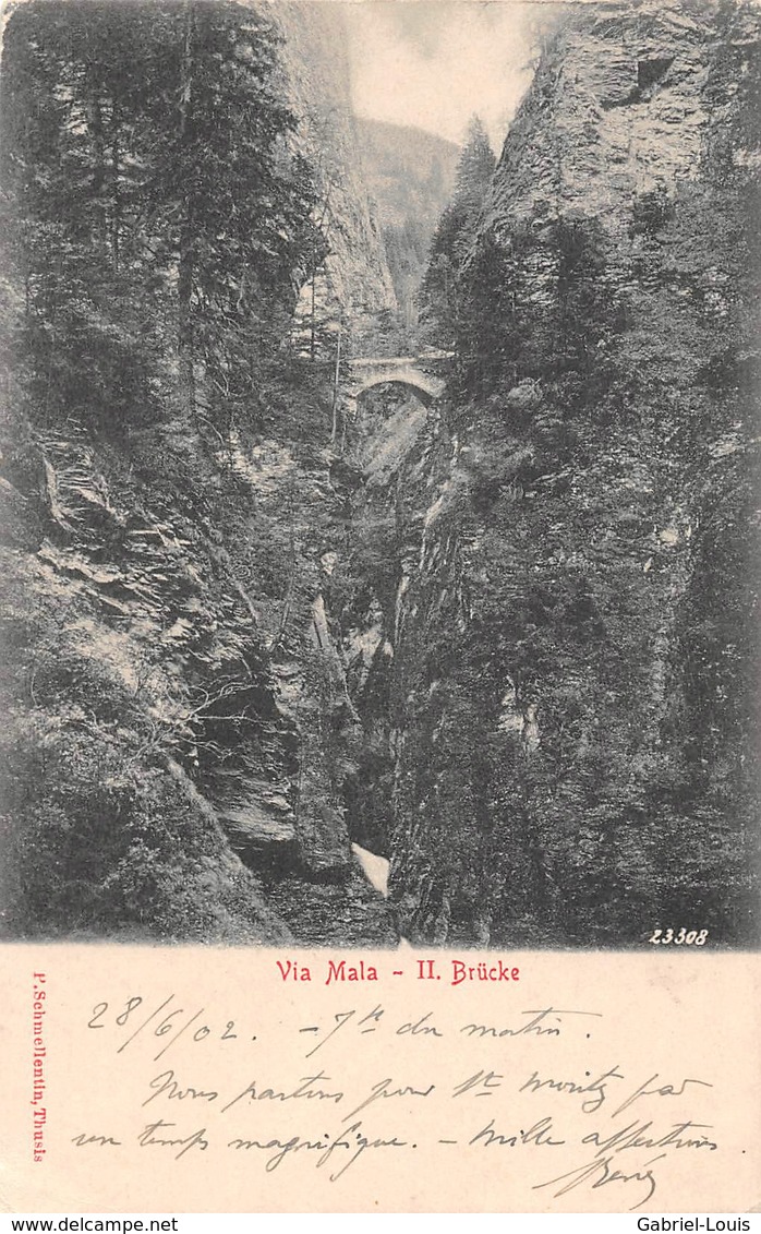 Via Mala - II. Brücke - 1902 - Altri & Non Classificati