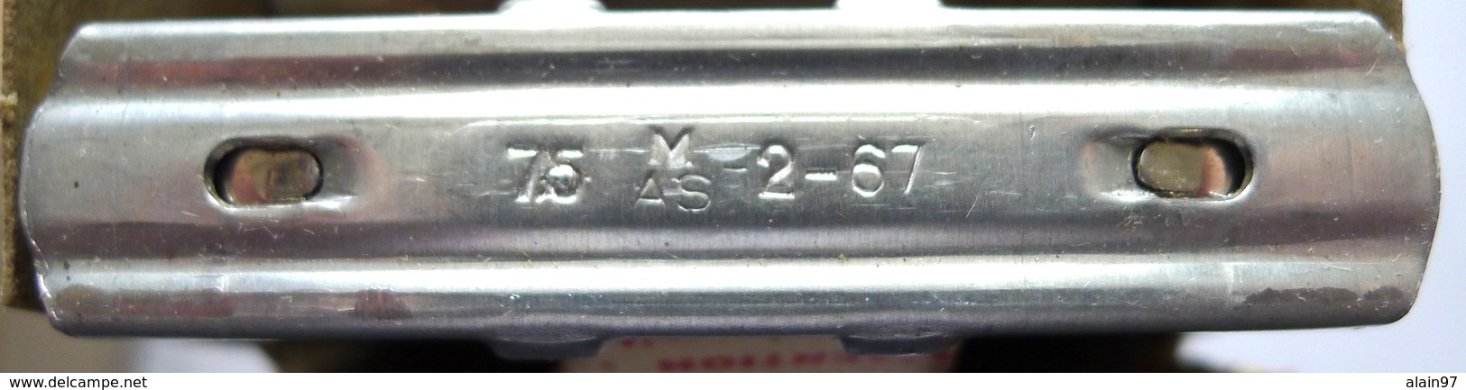 BOITE DE 15 CARTOUCHES A BLANC DE 7,5 Mm Mle 1936 SUR LAMES CHARGEURS NEUTRALISÉES. - Armes Neutralisées