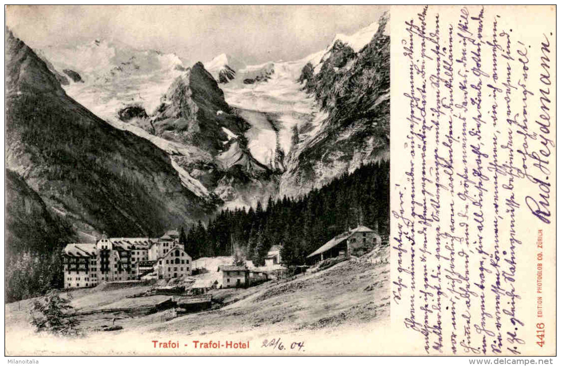 Trafoi - Trafoi-Hotel (4416) * 23. 6. 1904 - Other & Unclassified