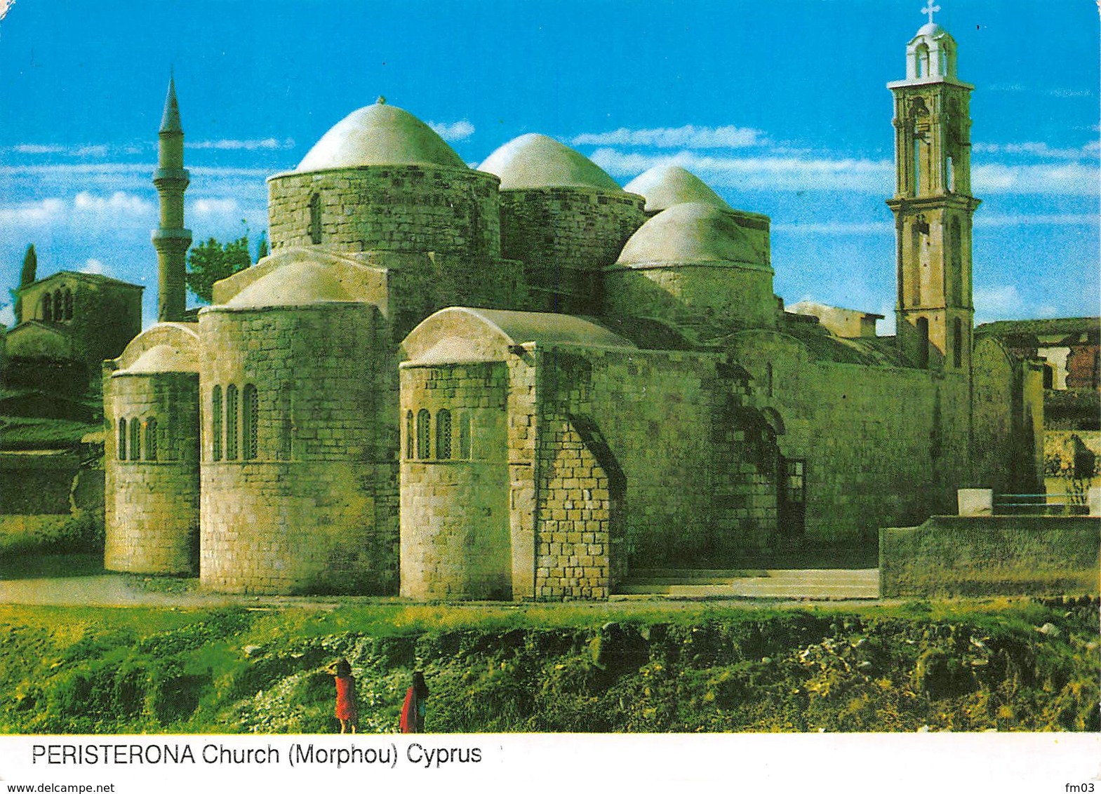 Peristerona Church Morphou Timbre - Chypre