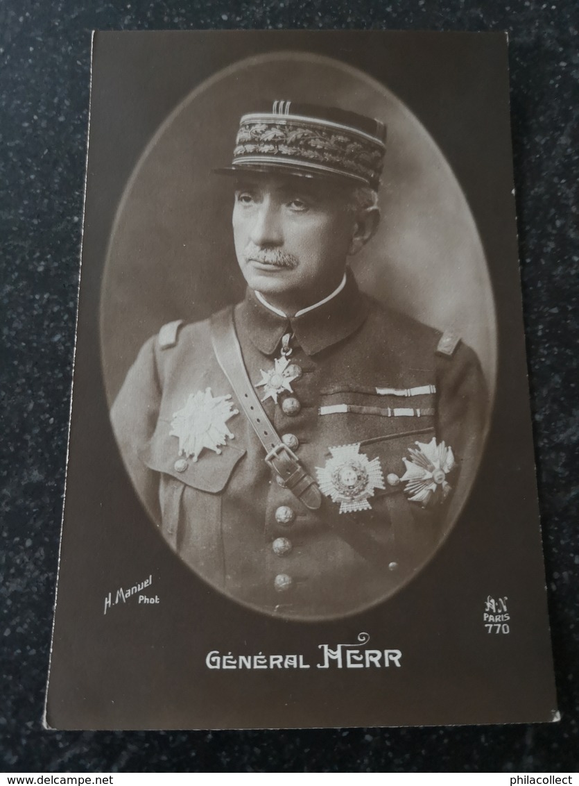 WW1 Period //. General Herr (France) // 19?? - Personen