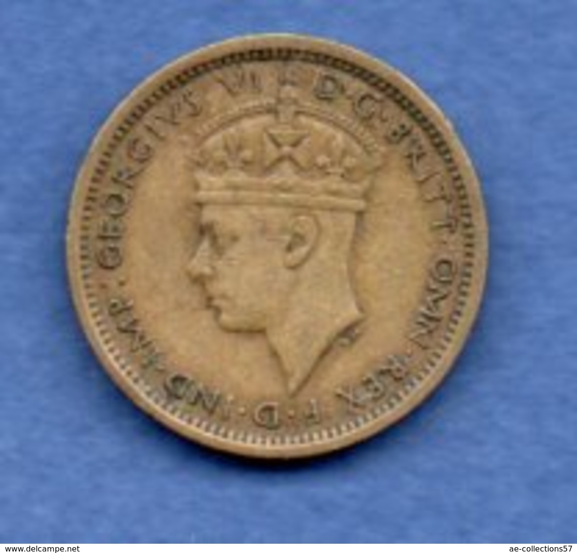 British West Africa   - 6 Pence 1940  -  Km# 22 -  état  TTB - Colonies