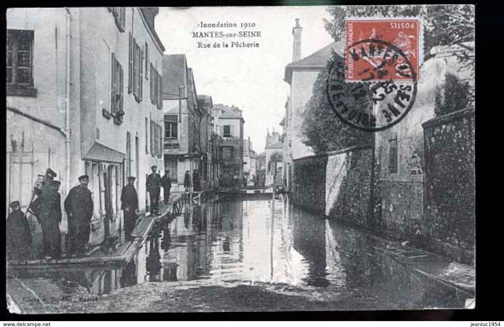 MANTES INONDATIONS RUE PECHERIE - Mantes La Ville