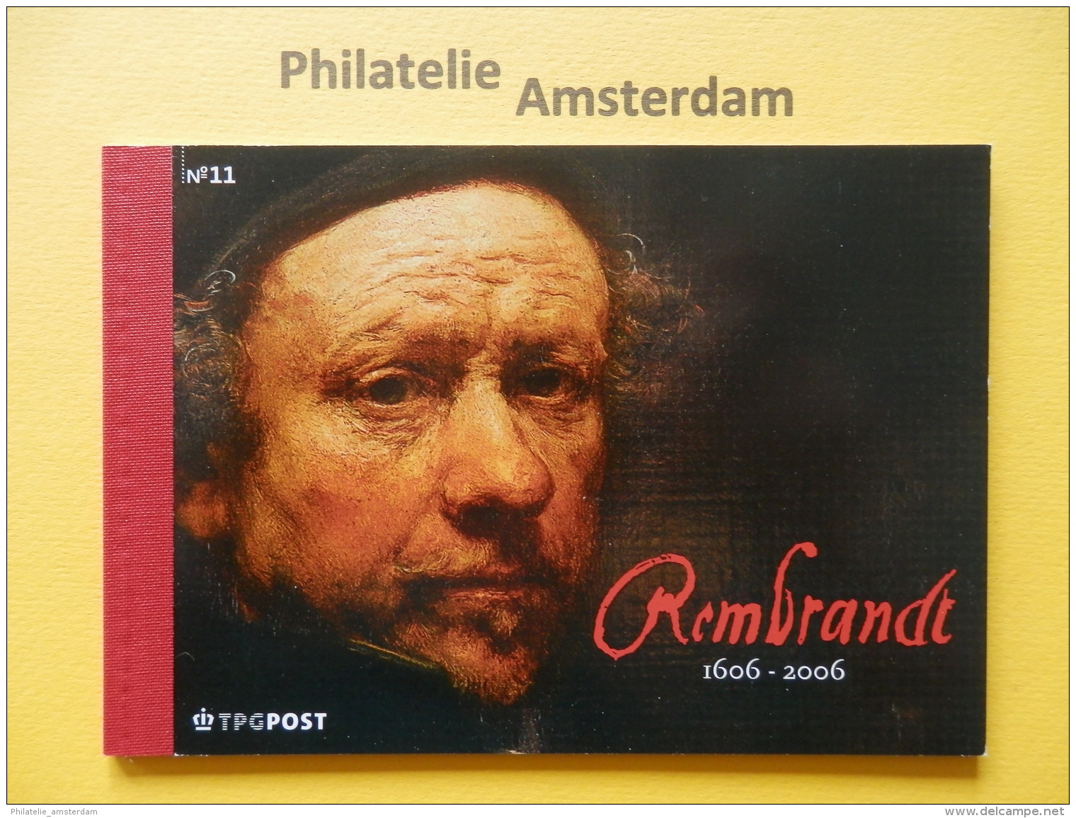 Netherlands 2006, REMBRANDT BOOKLET WITH UNAUTHORIZED REPRINT GERMAN SASKIA VAN UYLENBURGH: Mi 2410-14, ** BK - Rembrandt