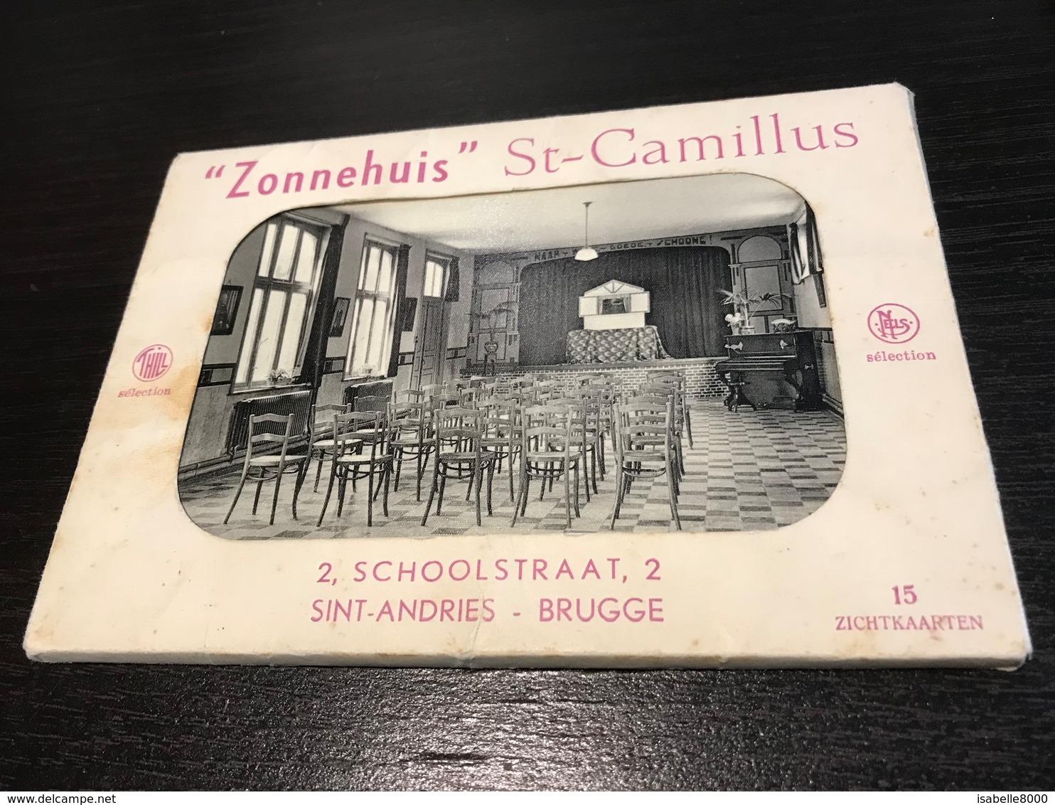 Boekje Postkaarten  Brugge Zonnehuis  St-Camillus Sint-Camillus Schoolstraat 2 St-Andries 15 Kaarten     I 3872 - Brugge