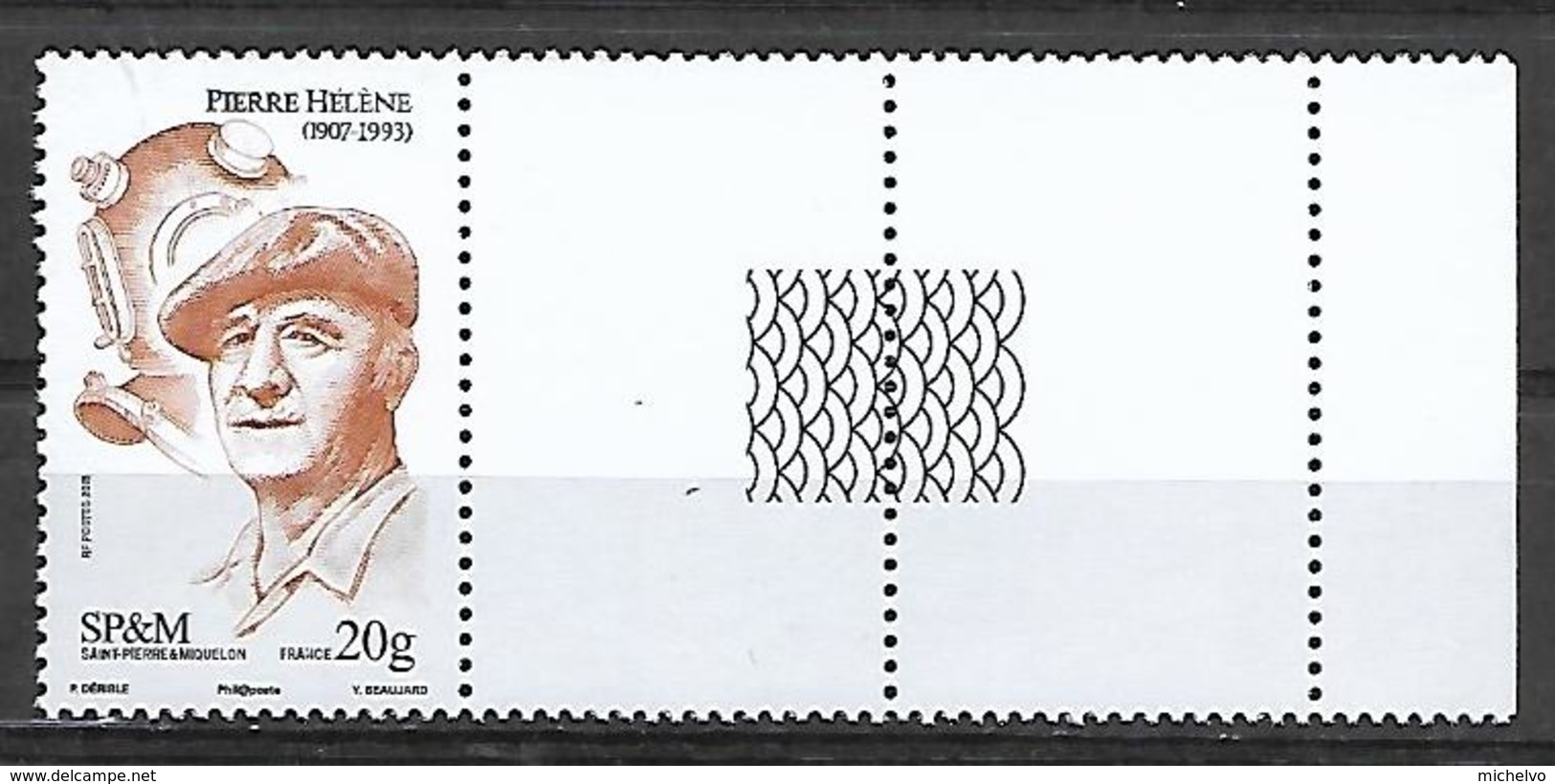 SP & M 2018 - Yv N° 1209 ** - Pierre Hélène  (Mi N° 1302) - Nuovi