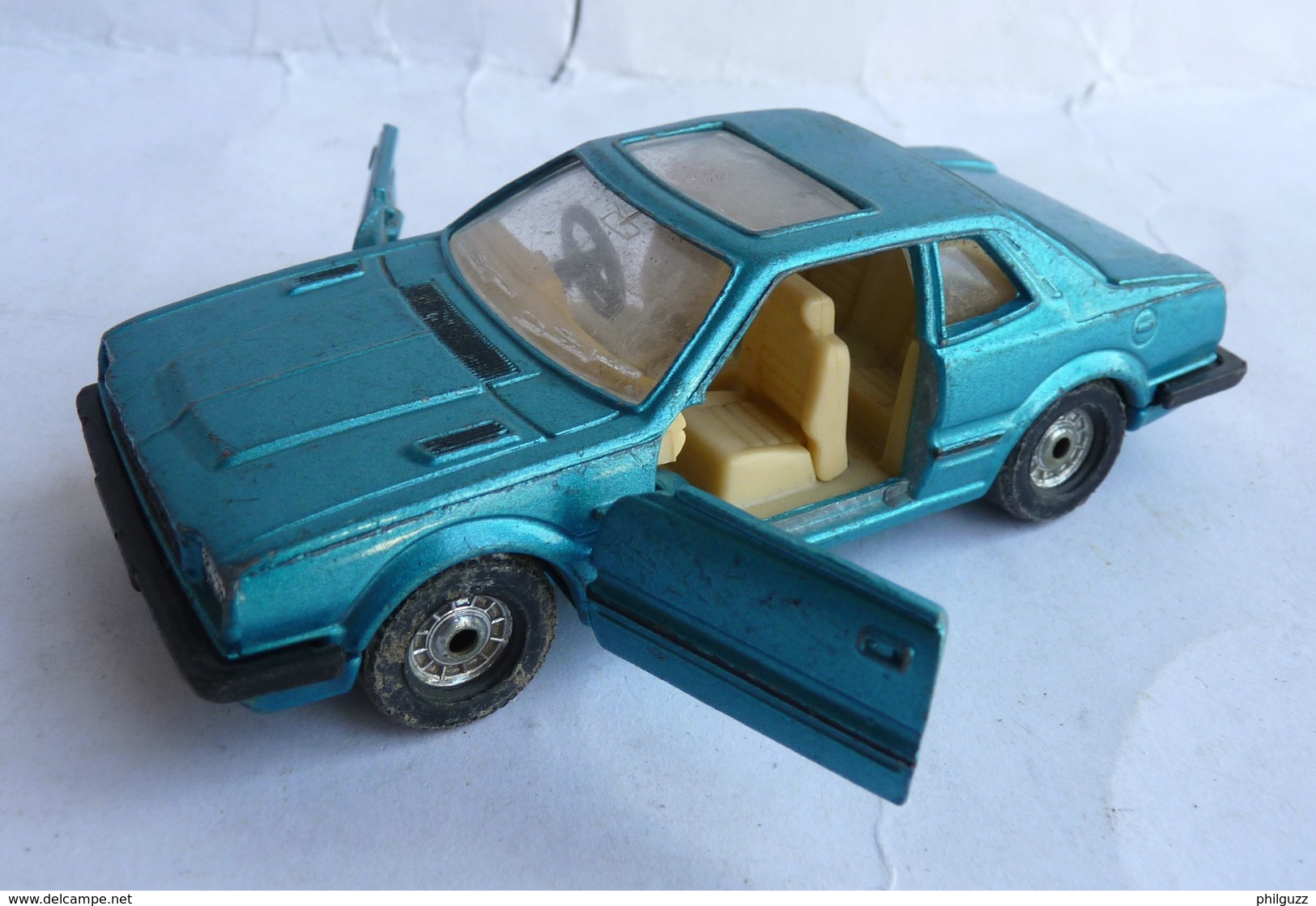 VOITURE - AUTOMOBILE - CORGI 345 BLEUE HONDA PRELUDE 1-32 - Corgi Toys