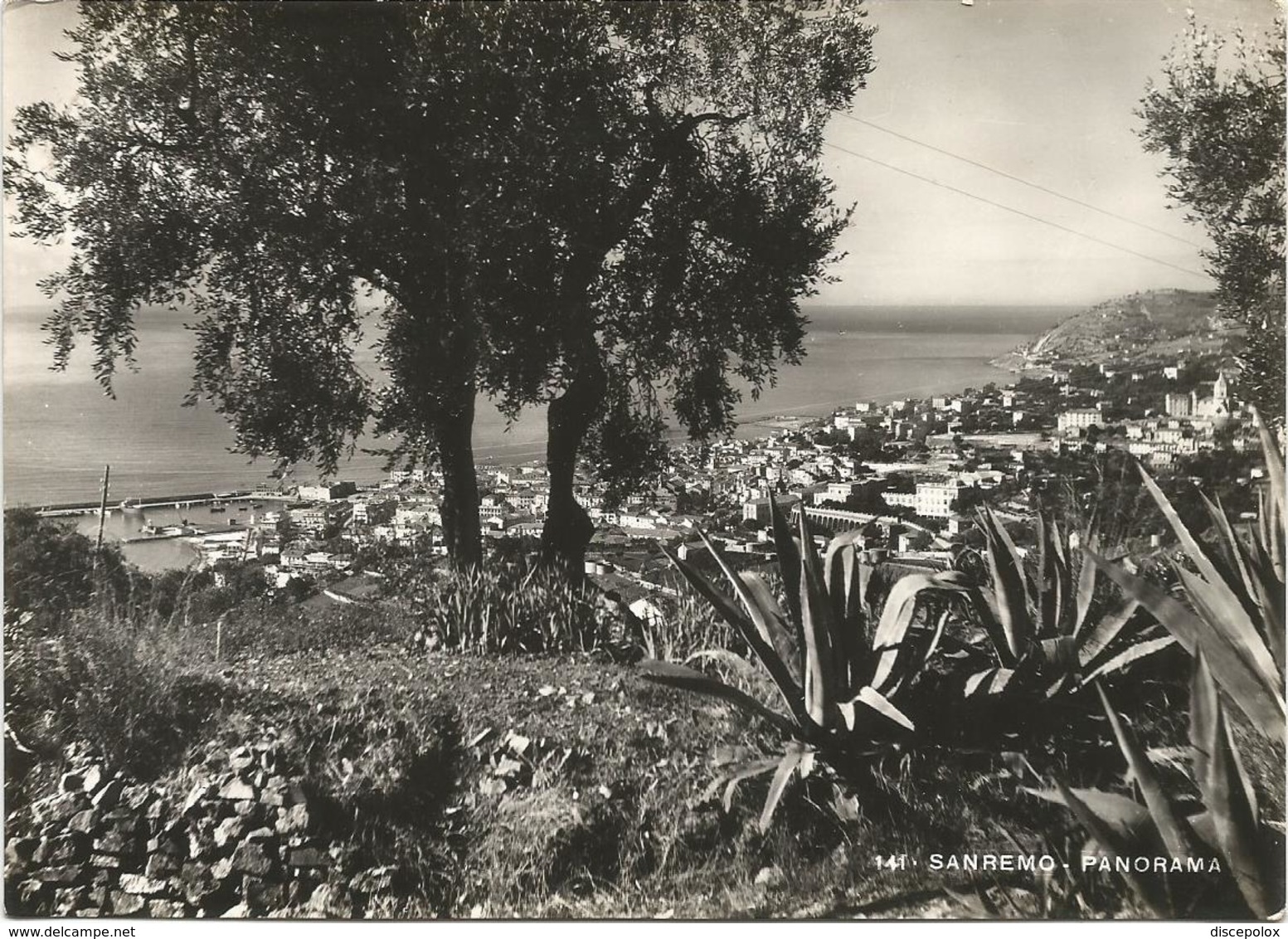 X4318 San Remo Sanremo (Imperia) - Panorama Da Levante / Viaggiata 1951 - San Remo