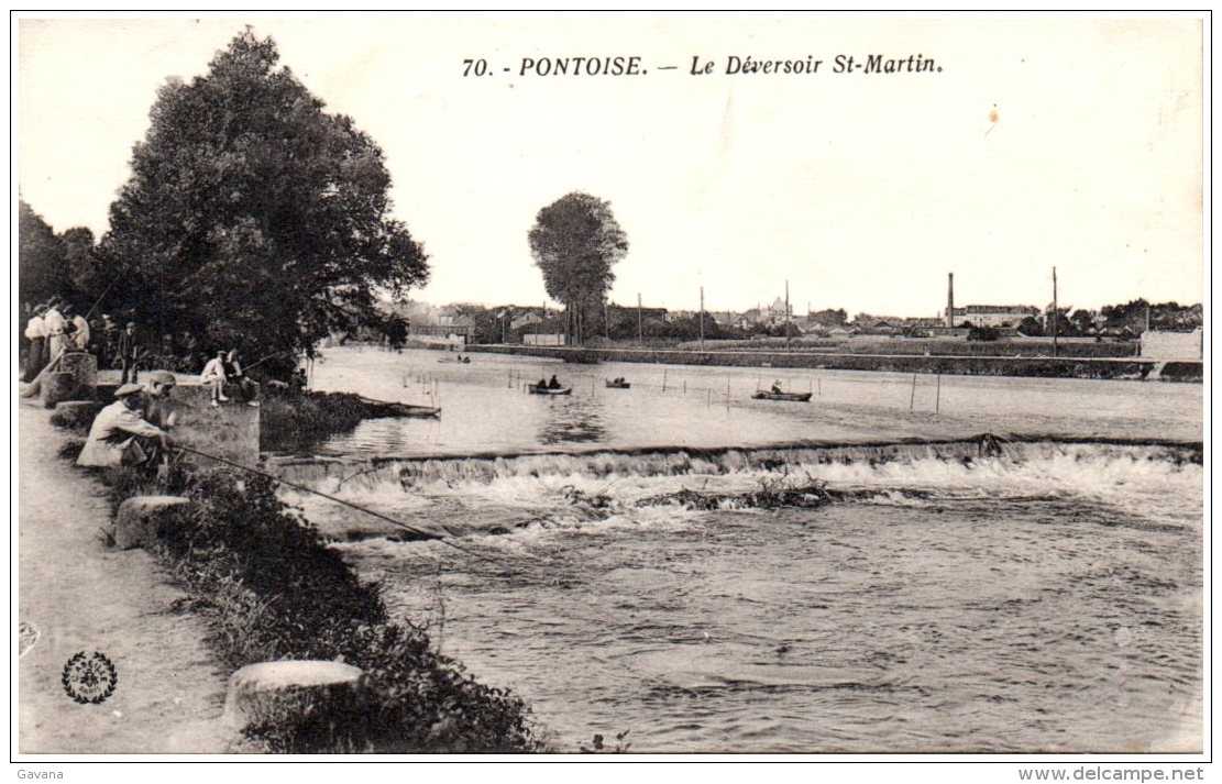 95 PONTOISE - Le Déversoir St-Martin - Pontoise