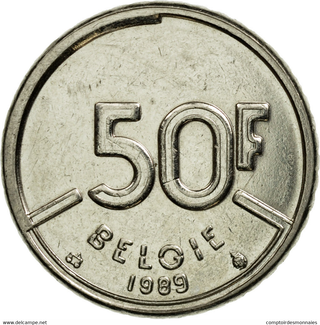 Monnaie, Belgique, Baudouin I, 50 Francs, 50 Frank, 1989, Bruxelles, Belgium - 50 Francs