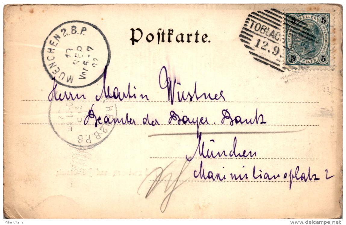 Plätzwiesen Und Dürrenstein (2778) * 12. 9. 1902 - Autres & Non Classés