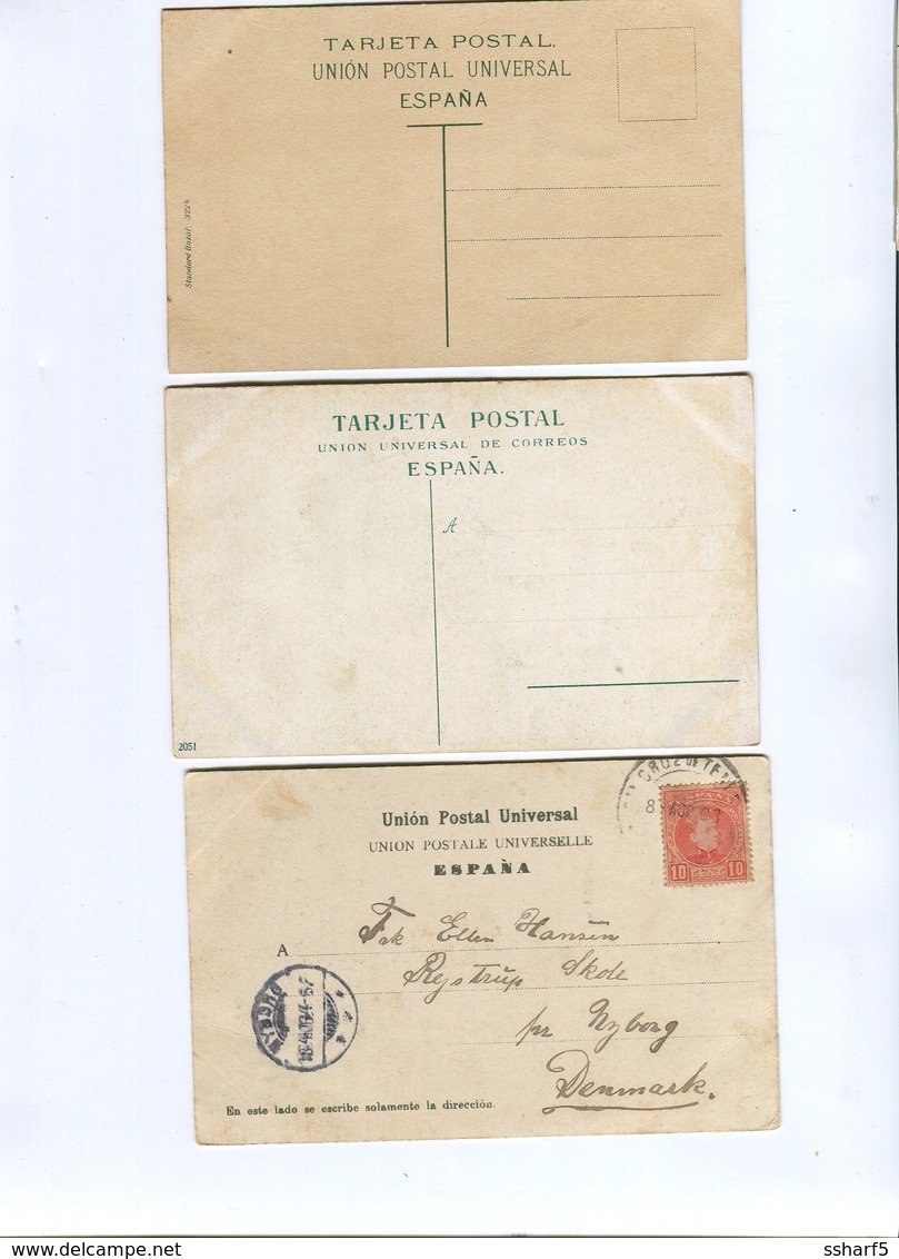 16 Postales TENERIFE 1902-1958 Puerto Hoteles Etc. Fotos... - Tenerife