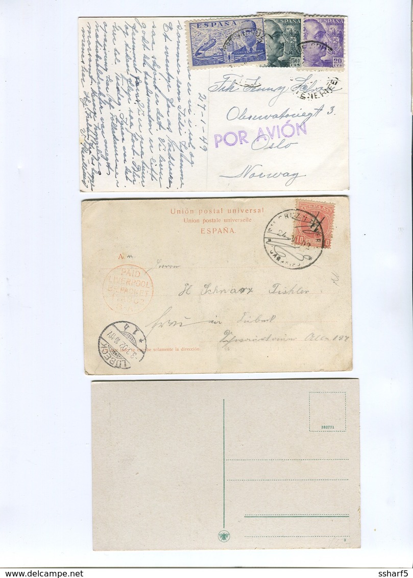 16 postales TENERIFE 1902-1958 Puerto Hoteles etc. Fotos...